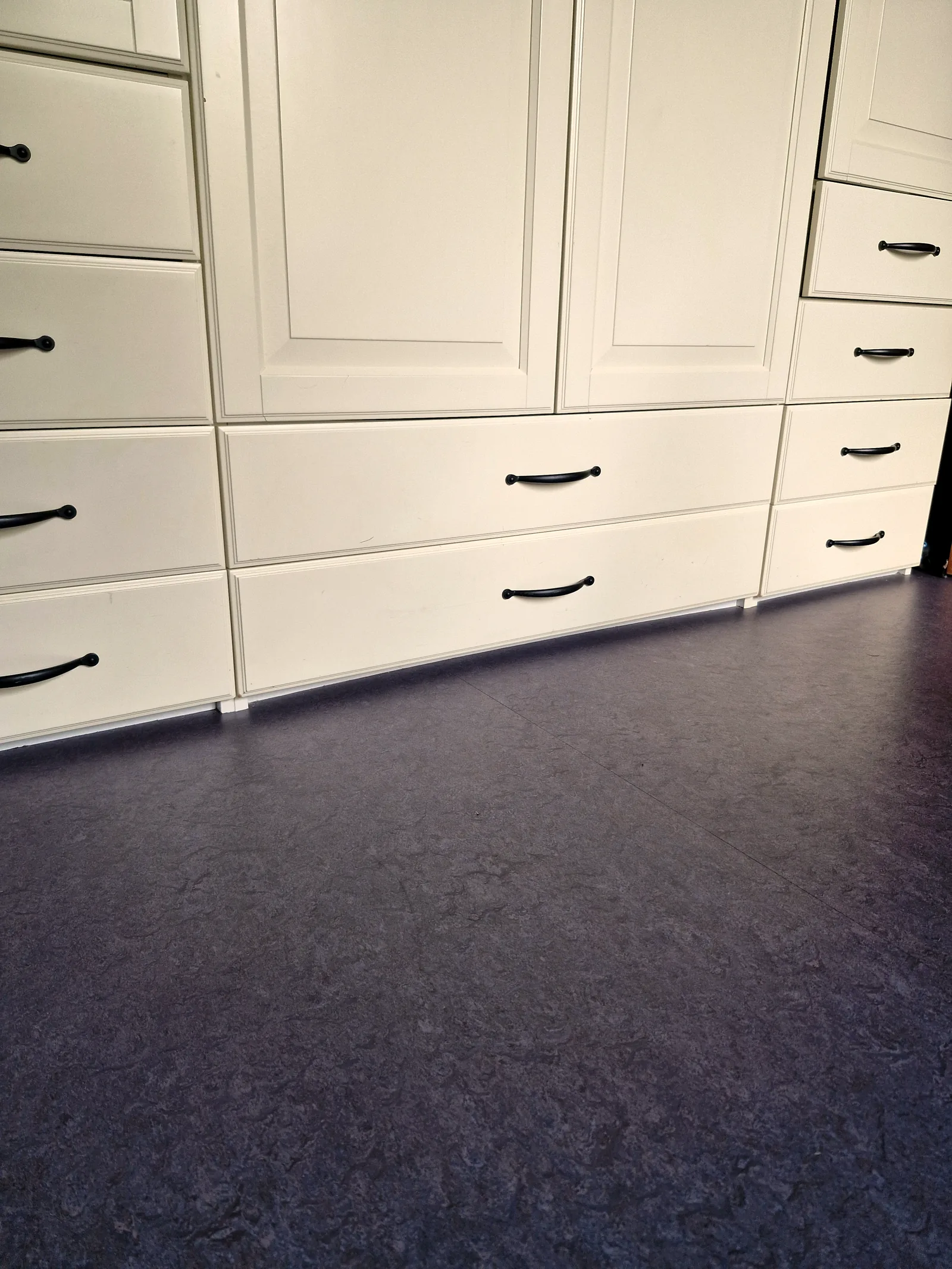 Linoleum vloer in een intensief gebruikte ruimte